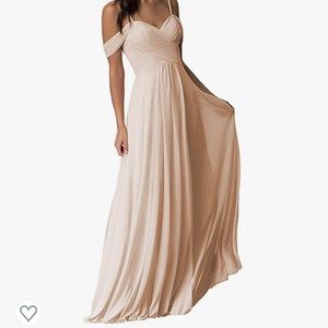 Champagne / Cream formal dress